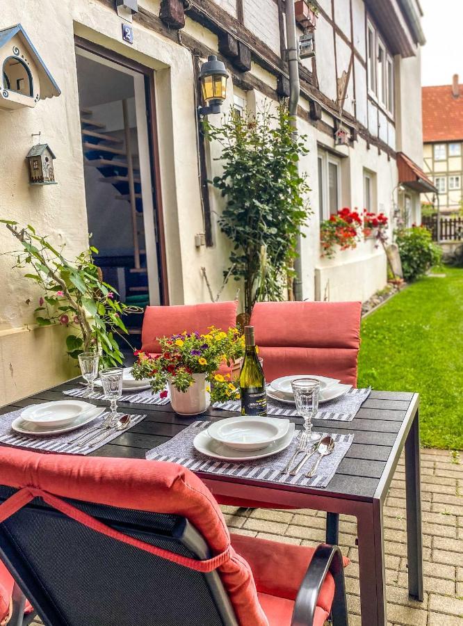 Apartamento Am Mathildenbrunnen Gross Quedlinburg Exterior foto